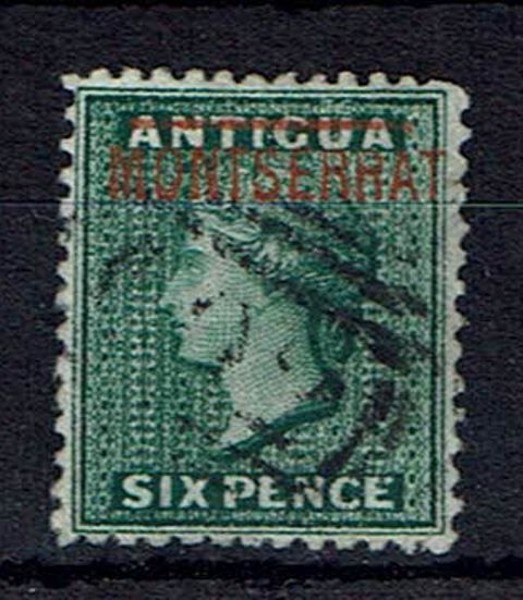 Image of Montserrat SG 3var FU British Commonwealth Stamp